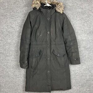 THE NORTH FACE HYVENT ARCTIC PARKA DOWN FUR HOOD LONG‎ BLACK COAT JACKET WOMEN